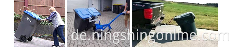 Wheelie Bin Helper Trash Cart Waste Bin Trailer 1